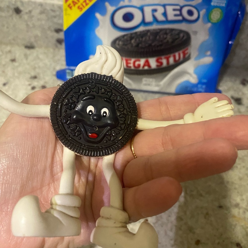 Vintage Oreo figurine Oreo loved cute stocking stuffer